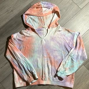 Women’s Paper+Tee Tie-dye Hooded Sweater